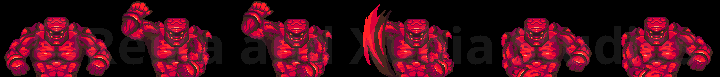 Red Golem Attack Spritesheet